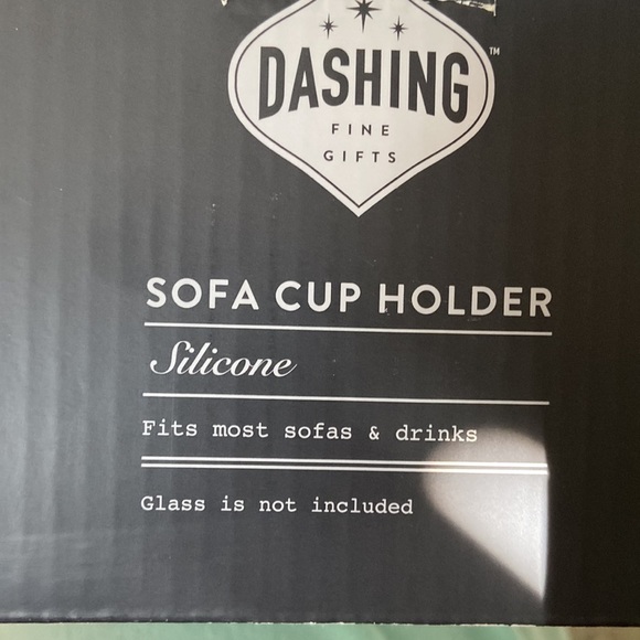- Nwt dashing sofa cup holder, silicone black T2 - Picture 3 of 6